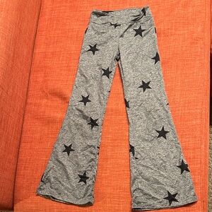 Pixie Lane Kids Star Patterned Gray Leggings